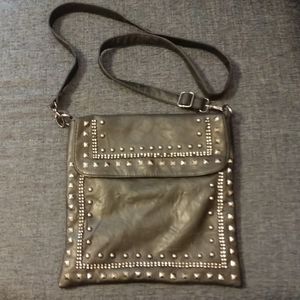 Faux leather purse with studs..Very sexy